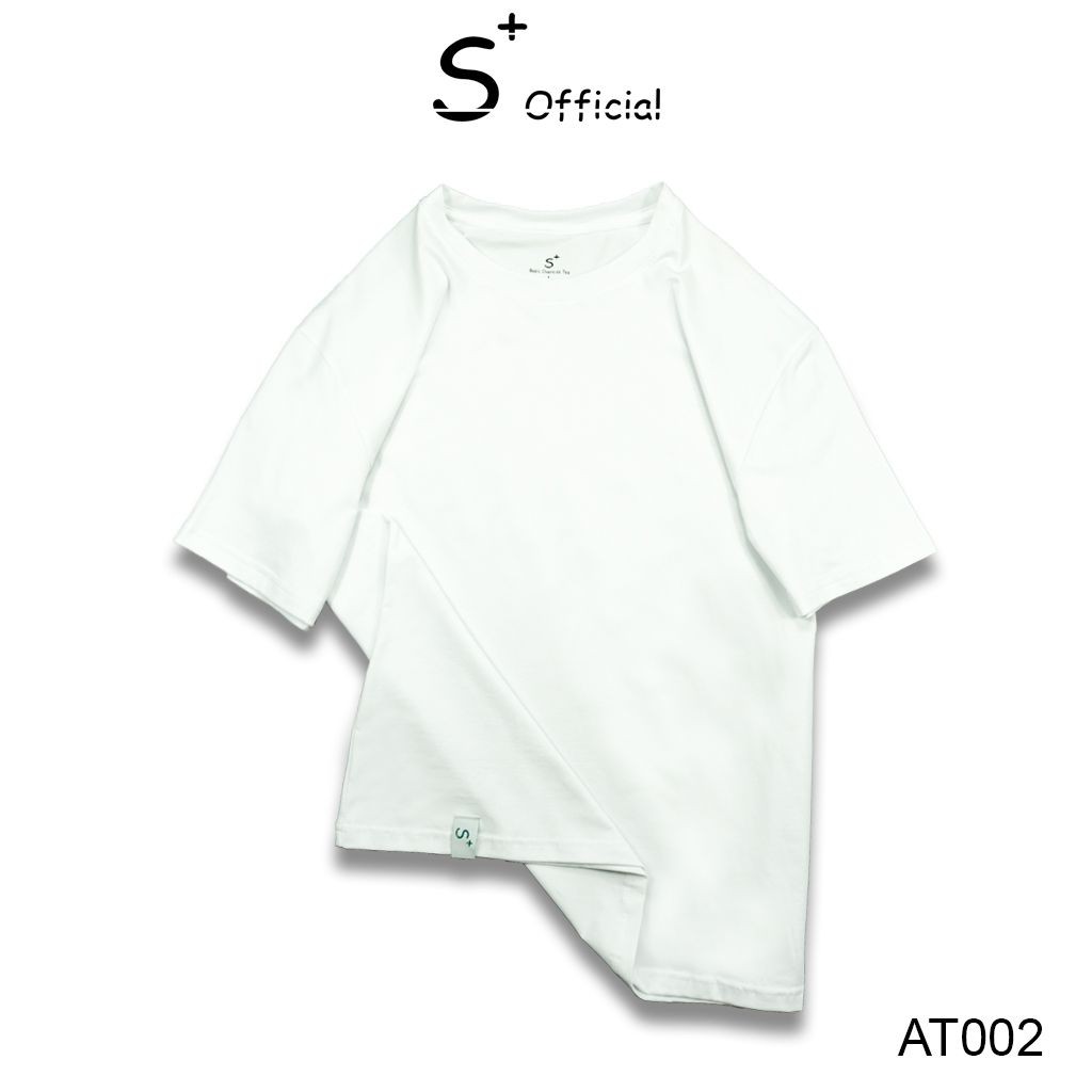 Áo Thun Tay Lỡ Unisex form rộng oversize , áo phông trơn nam nữ basic phong cách streetwear SPLUS