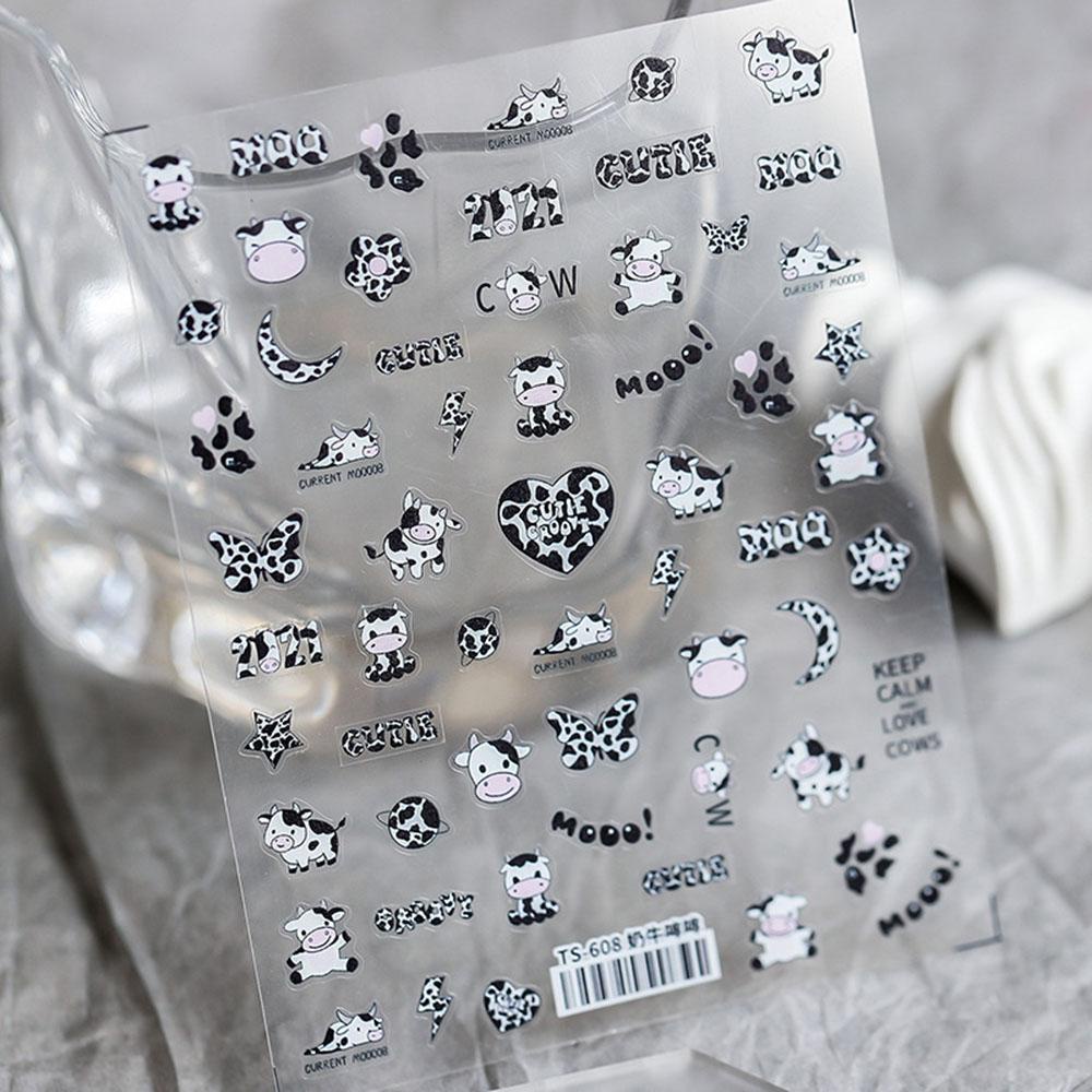 Miếng Dán Trang Trí Móng Tay 5D DIY Hình Bươm Bướm Xinh Xắn