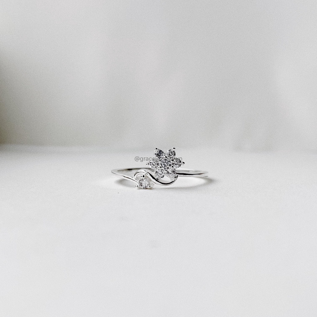 Nhẫn hoa lá Aria Grace Jewelry