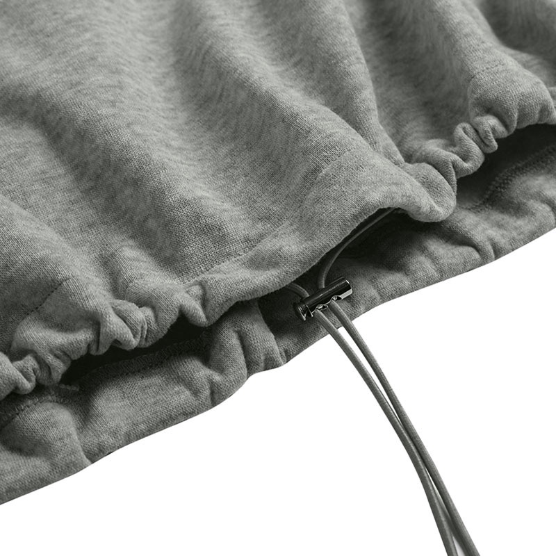 Áo sweater ZANZEA cổ cao tay màu dáng rộng màu trơn phối túi bên hông thời trang cho nữ