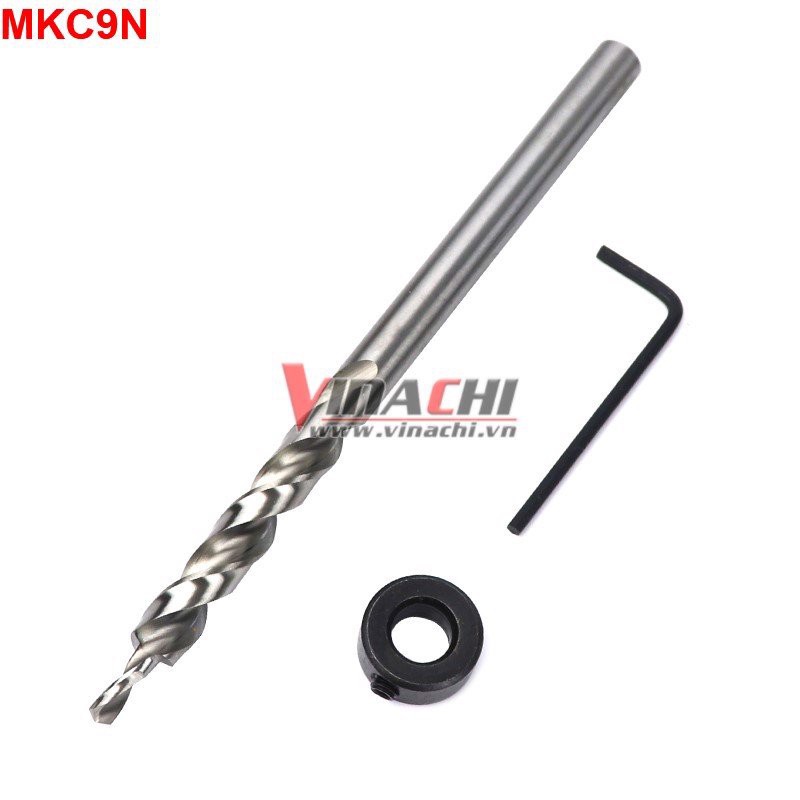 Mũi Khoan Chéo 9mm (ngắn) - Mũi Khoan Chéo Với Thiết Kế 2 Tầng Giúp Bạn Định Tâm Tốt Khoan Mồi Hiệu Quả