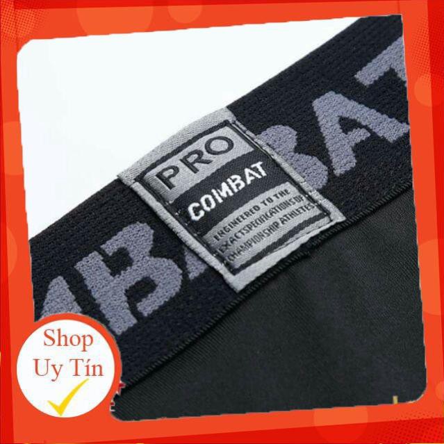 SALE TẾT Xả. Quần Legging Nam Gym -Quần Pro Combat - Màu Đen ¹ !