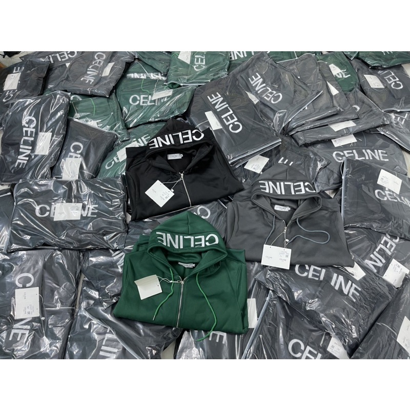 Áo khoác Nỉ mũ thêu siêu hot