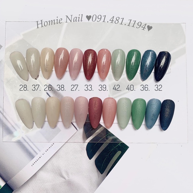 SƠN NHŨ GIẢ BỘT BNS (khách ib chọn màu)