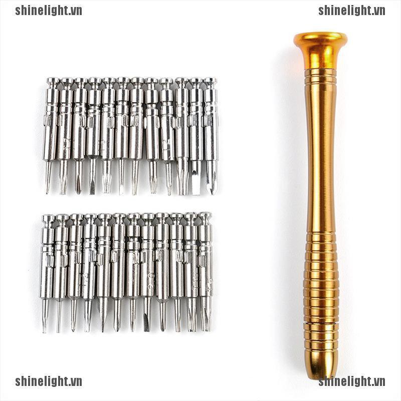 Bộ Tua Vít 25 Trong 1 Sửa Điện Thoại / laptop Chuyên Dụng