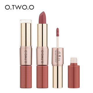 O.TWO.O Thỏi son 2 trong 1 dưỡng ẩm bền lâu