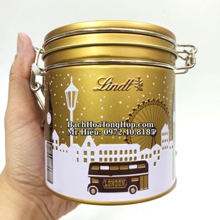 Socola Lindt Lindor hộp sắt 120g