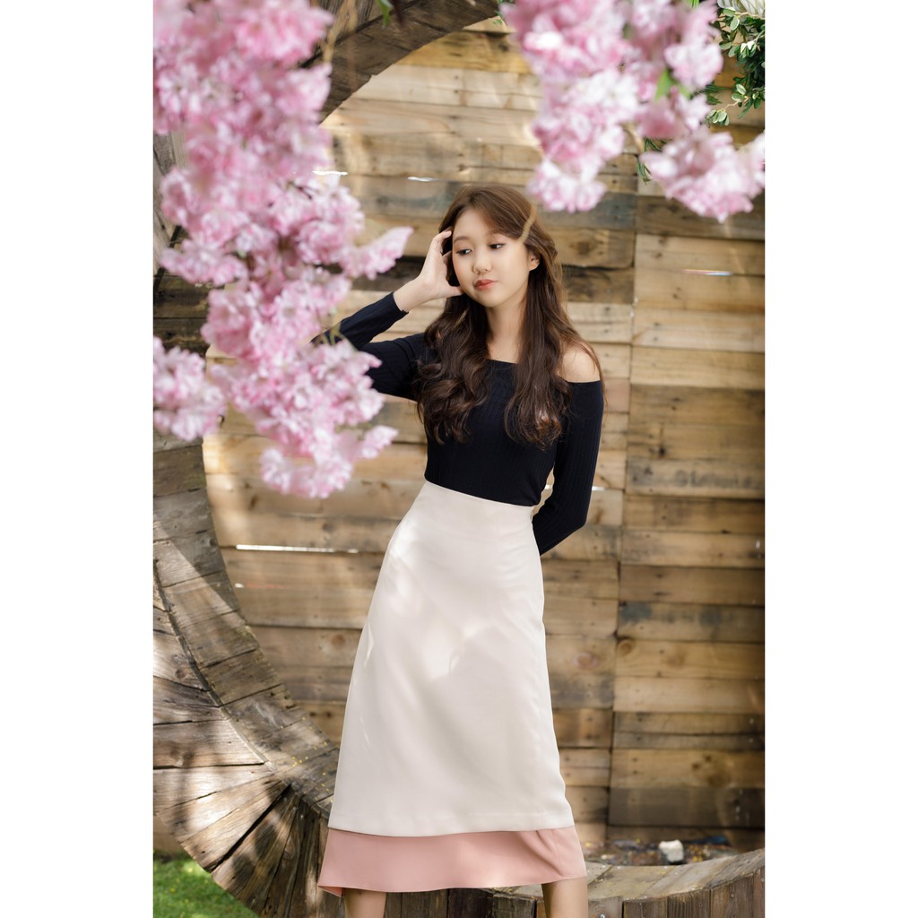 [Mã FAGREEN55 giảm tới 30K đơn 99K] [ESWHA3011] CHÂN VÁY CHỮ A BIẾN KIỂU - esitto | BigBuy360 - bigbuy360.vn