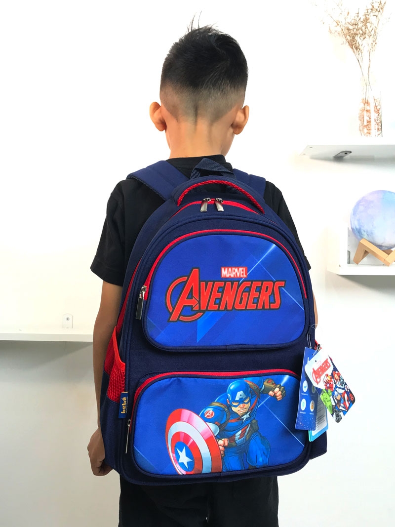 Ba Lô Học Sinh Marvel Avengers PF TP-BP054/MR-BB080AV-076DB - bebé