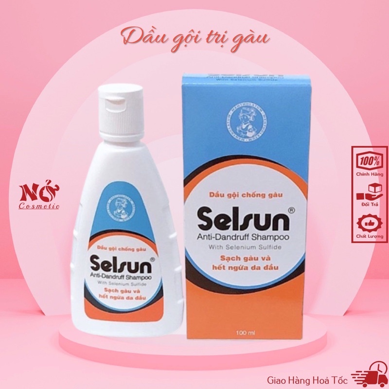 Dầu gội chống gàu Selsun 100ml selsun Rohto