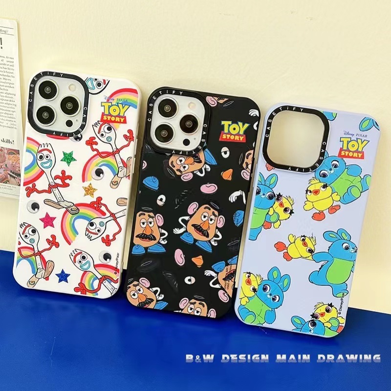 Ốp Điện Thoại Silicon Mềm Nhám In Hình Hoạt Hình Toy Story Cho iPhone 14 13 12 11 Pro MAX i7Plus 8Plus IX XS MAX XR