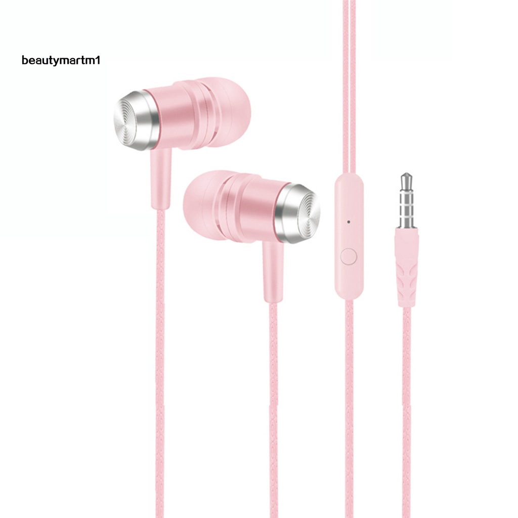 Tai Nghe Nhét Tai Beautymartm1 Chống Ồn Jack 3.5mm Âm Thanh Stereo Sống Động