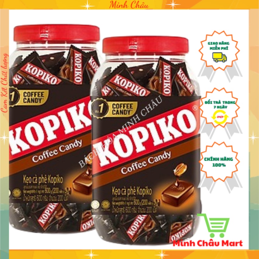 Kẹo Cà Phê KOPIKO Hũ 600g
