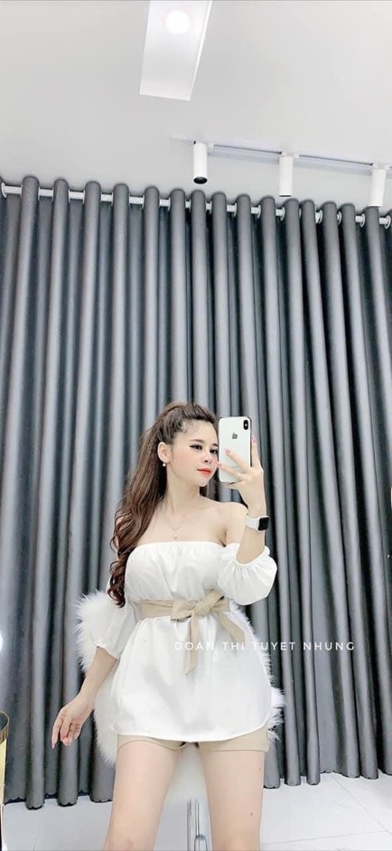 SET ÁO TRỄ VAI KÈM TAY BỒNG QUẦN SHORT KÈM ĐAI CỰC XINH