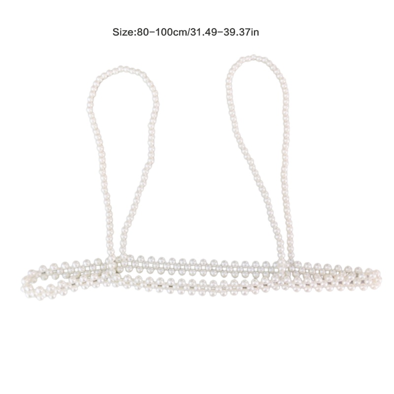 Vòng cổ Bodychain Đính Ngọc Trai Nhân Tạo Thời Trang