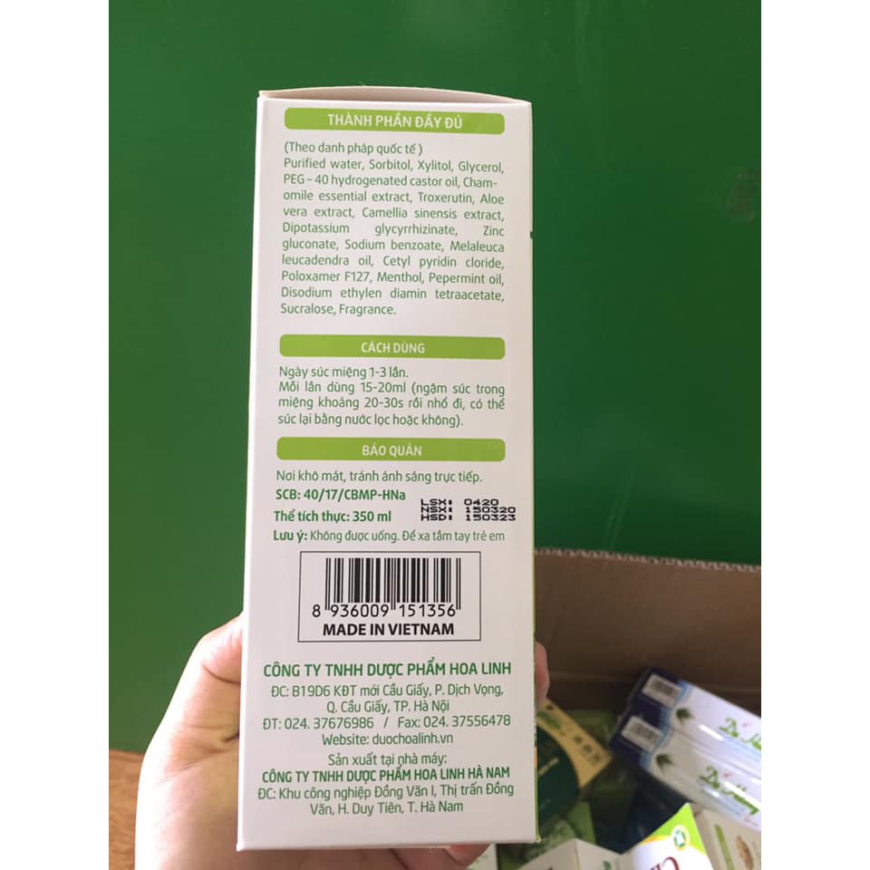 Nước súc miệng dược liệu Ngọc Châu