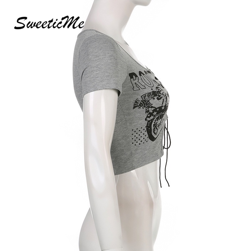 Áo Croptop Màu Sắc Tương Phản Quyến Rũ Thời Trang Cho Nữ