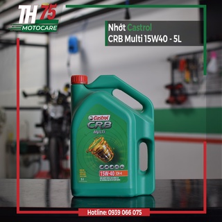 Dầu nhớt castrol crb multi 15w40/20w50 ch-4 - 5l cho động cơ diesel