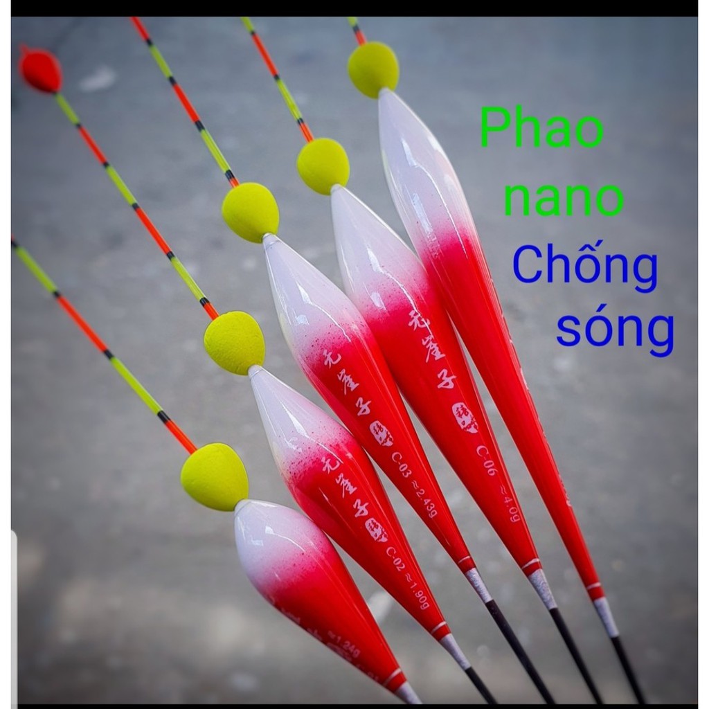 Phao Câu Đài chống sóng Đại Lý Đồ Câu Cá phao nano chống sóng hiệu quả