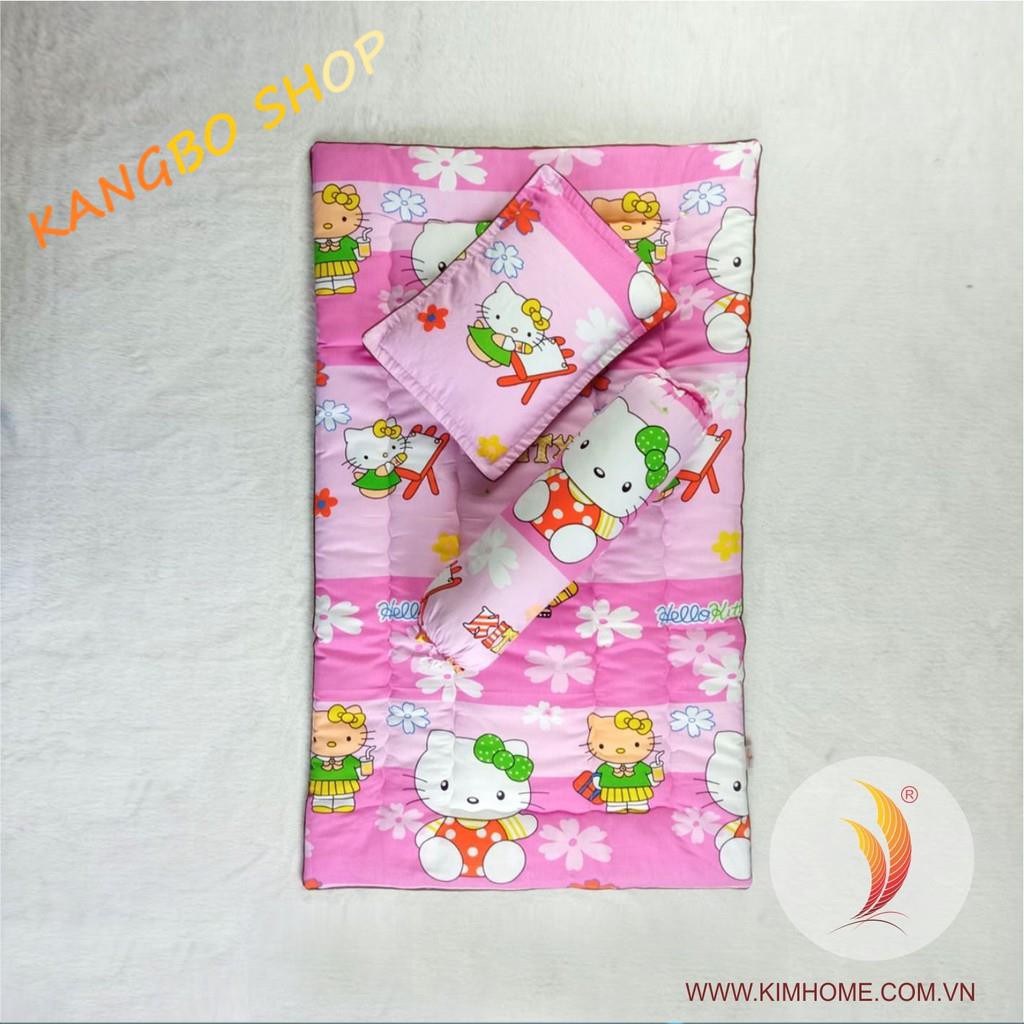 [KimHome] Bộ gối nệm cotton Thắng Lợi chần gòn cho bé kích thước 70x120 cm giá tốt