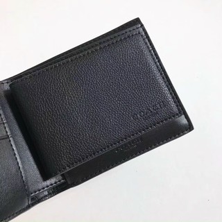 Ví nam Coach da thật trơn mềm mịn