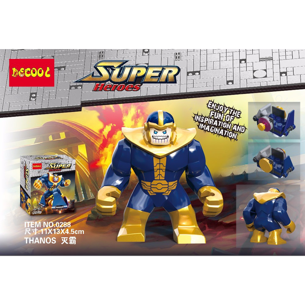 Mô hình lắp ráp Non Lego Hero Thanos 0288