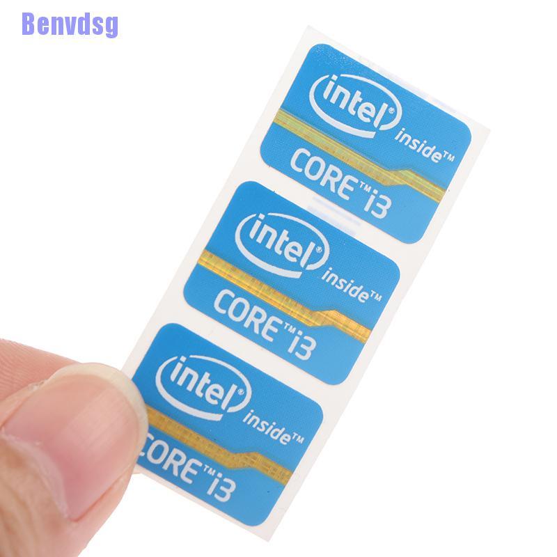 Set 3 Phụ Kiện Trang Trí laptop Intel Core I3 I5 I7