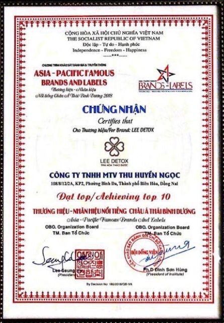 Trà hoa thảo dược giảm cân Lee Detox chính hãng | BigBuy360 - bigbuy360.vn