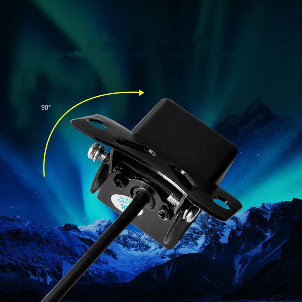 Camera Chiếu Hậu 12 Bóng LED CCD Chống Nước Xoay 170 Độ Hỗ Trợ Quay Ban Đêm Cho Ô Tô | BigBuy360 - bigbuy360.vn