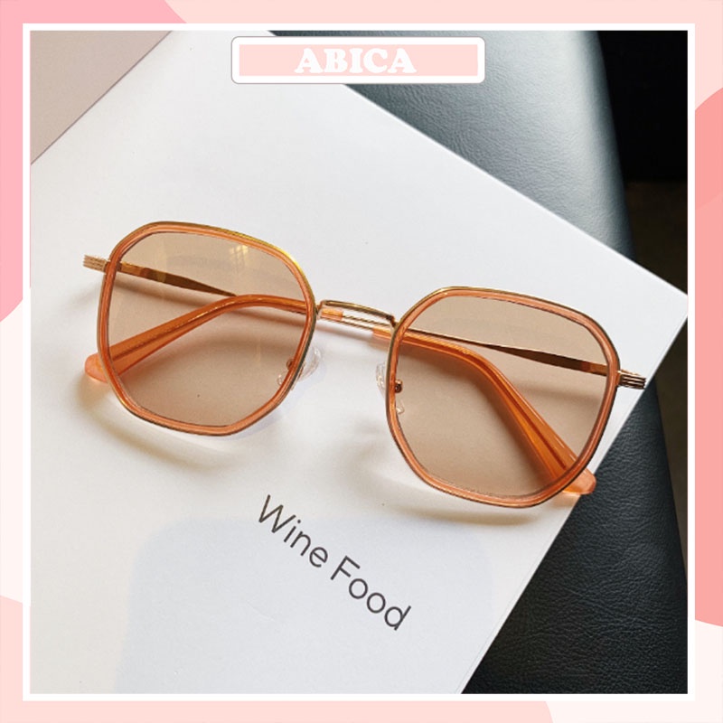 Kính mát nữ đẹp thời trang cao cấp chống tia UV phong cách Hàn Quốc Hottrend sang trọng ABICA 016