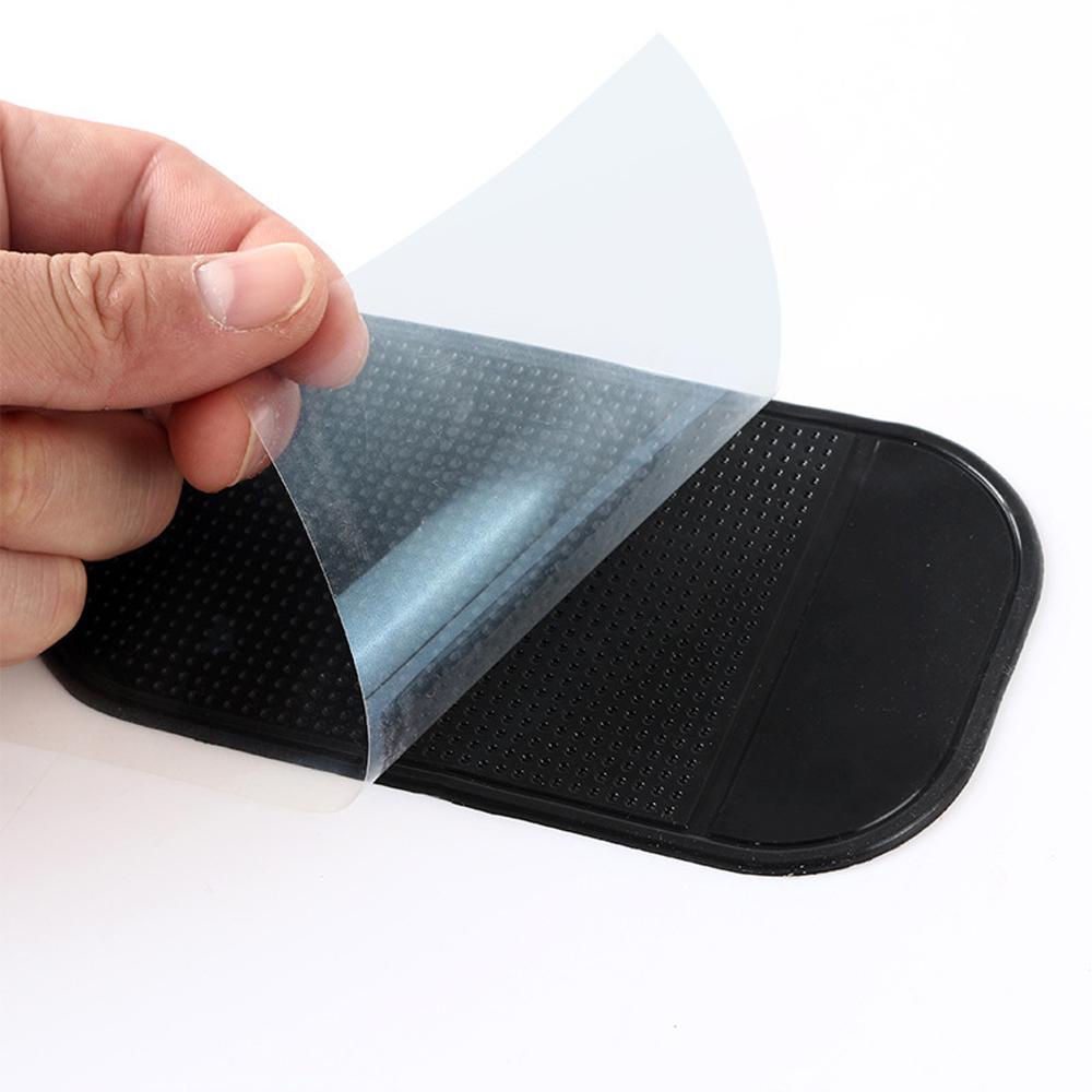 Thảm Chống Trượt Bằng Silica Gel Màu Đen Cho Điện Thoại GPS Trên Xe Hơi