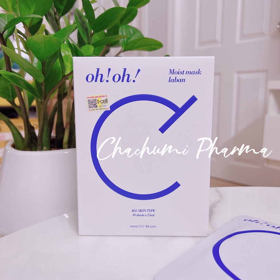 Mặt Nạ Ceramide Phục Hồi Da oh!oh! Moist mask : laban