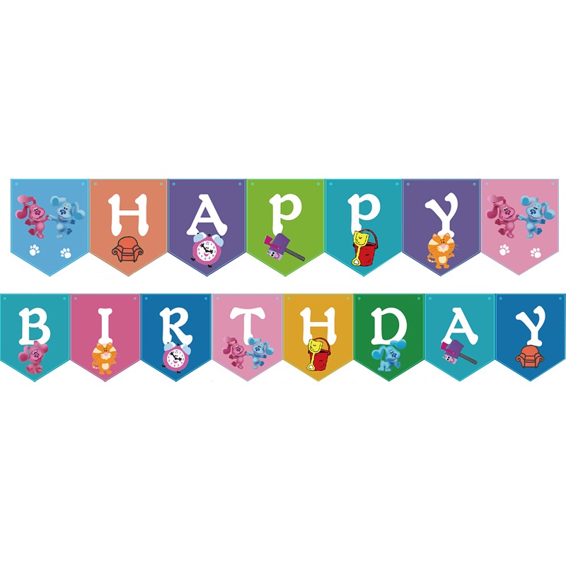 Bộ dụng cụ bàn ăn tiệc sinh nhật gồm cốc và khăn ăn màu xanh dương cho bé