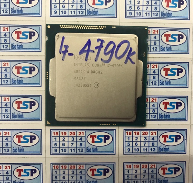 [Mã ELCLXU8 hoàn 150k xu đơn 500k] Cpu i7-4790K đã qua sử dụng, hình thức không sứt mẻ, còn sử dụng tốt | BigBuy360 - bigbuy360.vn