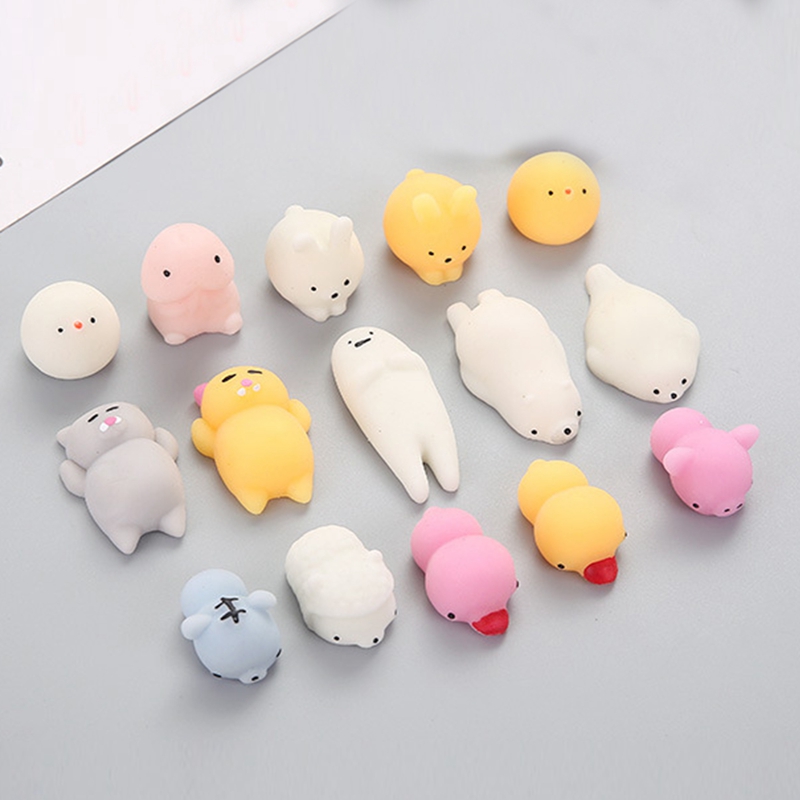 Mochi Squishy Toys Animal Squishies Party For Kids Stress Reliever Toys