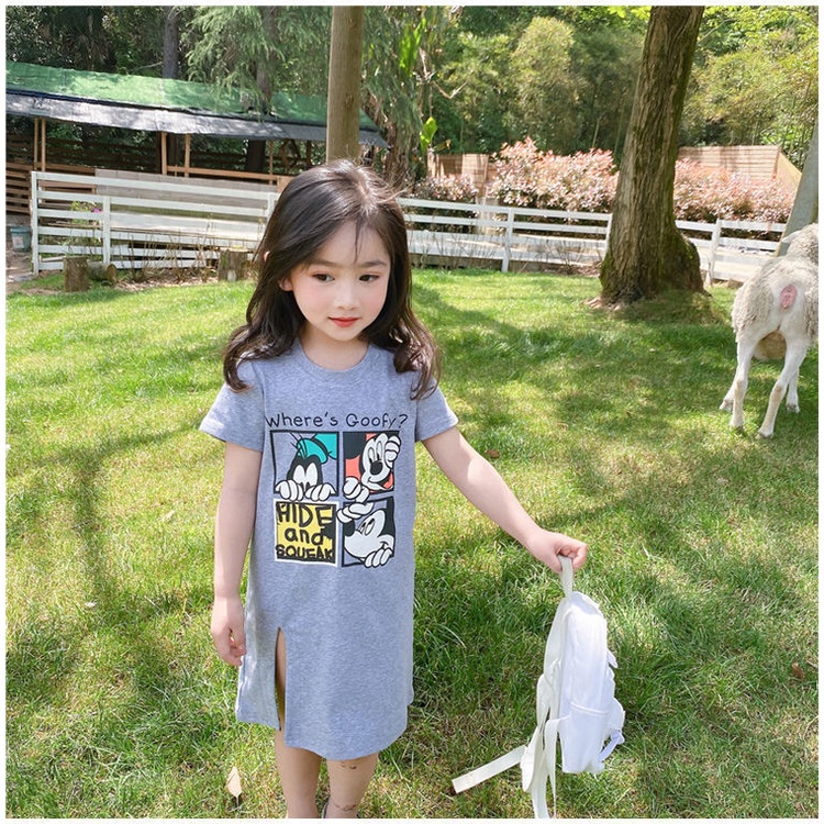 Áo thun dài Mickey dễ thương 1-9 tuổi