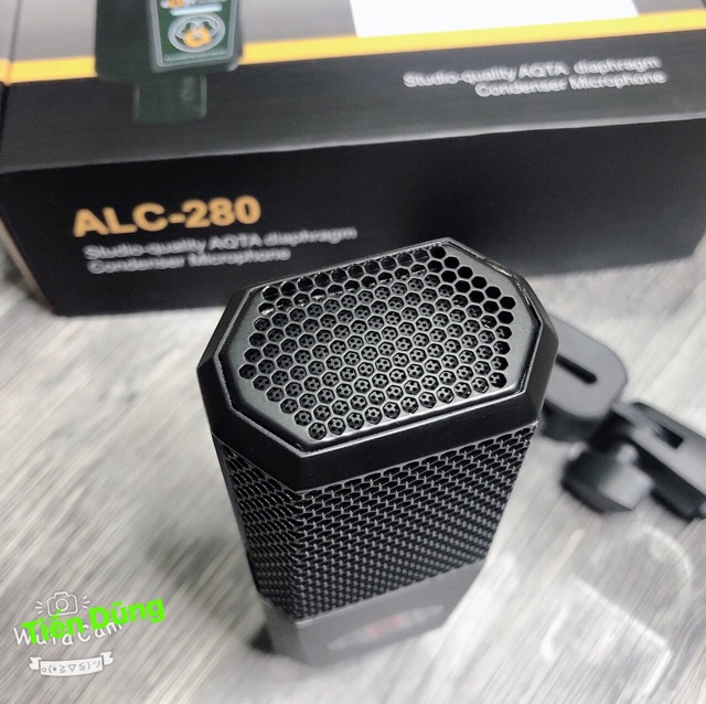 [Mã ELHACE giảm 4% đơn 300K] Mic thu âm AQTA ALC-280 mic hát karaoke hoặc live stream