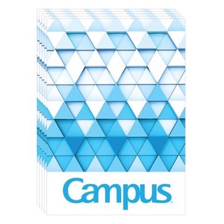 [ BÁN 2 CUỐN ] Tập vở Campus A4 200 trang kẻ ngang 3D Pattern. - Văn phòng phẩm Thu Thảo
