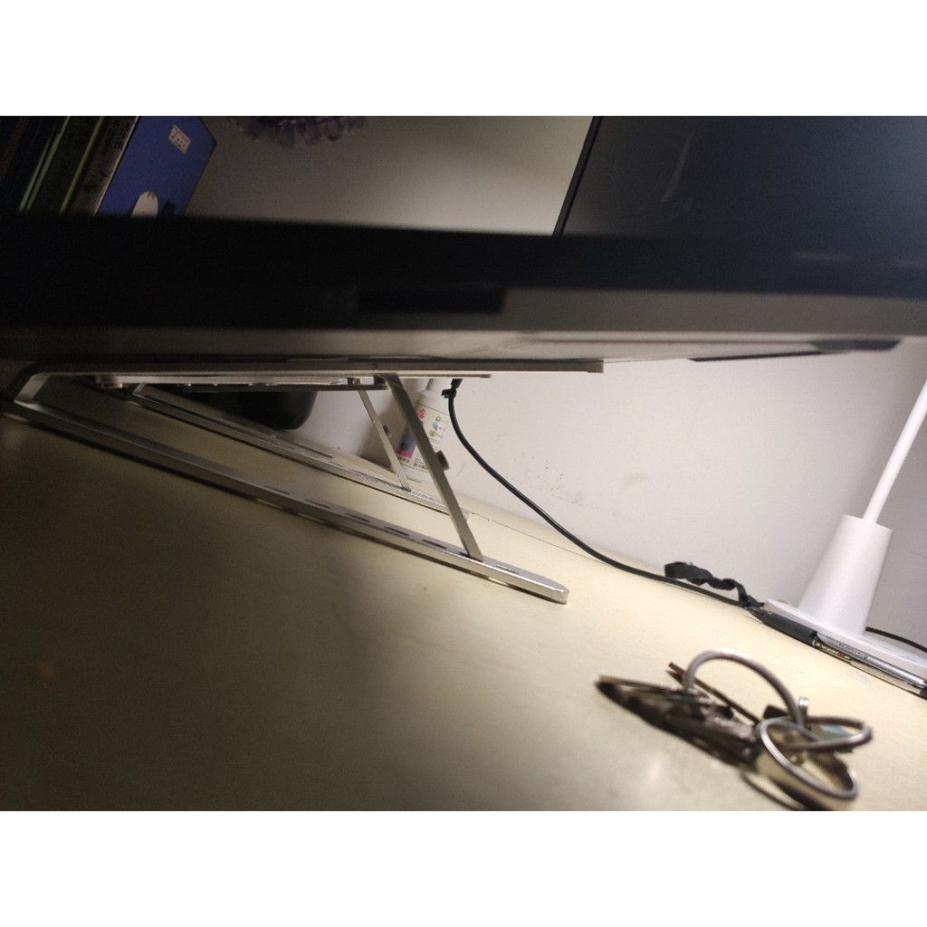 Giá đỡ Laptop Macbook Ipad bằng nhôm, đế tản nhiệt Laptop Stand có thể chỉnh độ cao