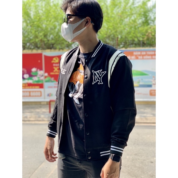 ÁO KHOÁC MLBNY BOMBER TEDDY
