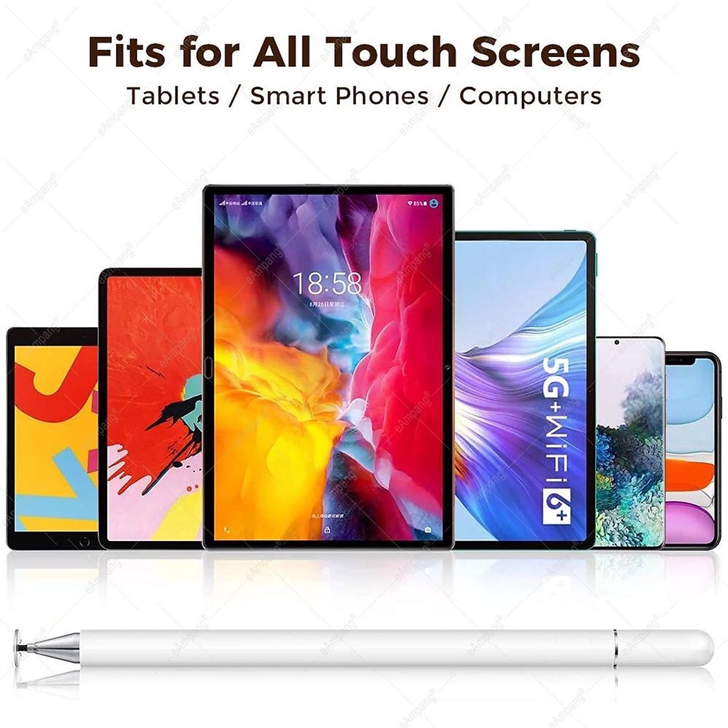 Bút Viết Cảm Ứng STY-LUS PEN Dành Cho Điện Thoại, smartphone, Máy Tính Bảng mượt mà, chuẩn xác từng nét