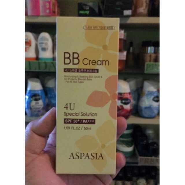 Kem nền BB Cream chống nhăn 4U Special Solution ASPASIA Hàn Quốc 50ml