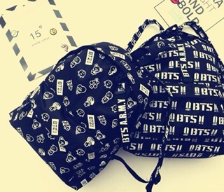 Balo kpop tặng dây nametag
