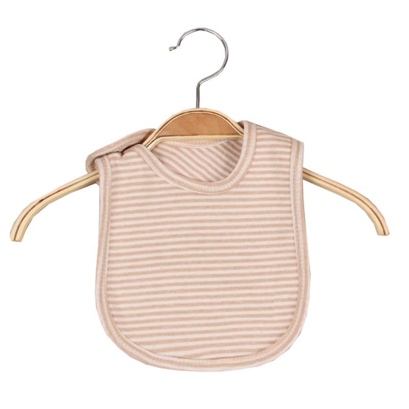 Yếm Ăn Cotton Hai Lớp Mềm Mại Dành Cho Bé Sơ Sinh