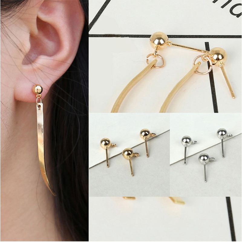 Set 50 Phụ Kiện Làm Bông Tai Thủ Công