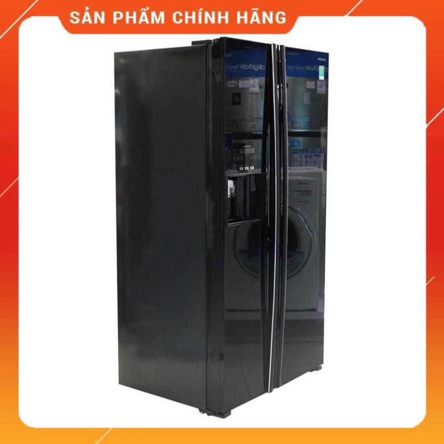 [ FREE SHIP KHU VỰC HÀ NỘI ] Tủ lạnh Hitachi  side by side 2 cửa màu đen R-FS800GPGV2(GBK) - [ Bmart247 ] 24/7