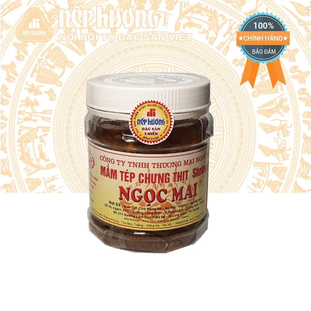 Mắm tép chưng thịt Ngọc Mai hộp 300g 500g Đặc sản Hà Nội
