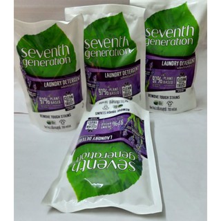 combo 4 bịch nước giặt seventh generation 700ml