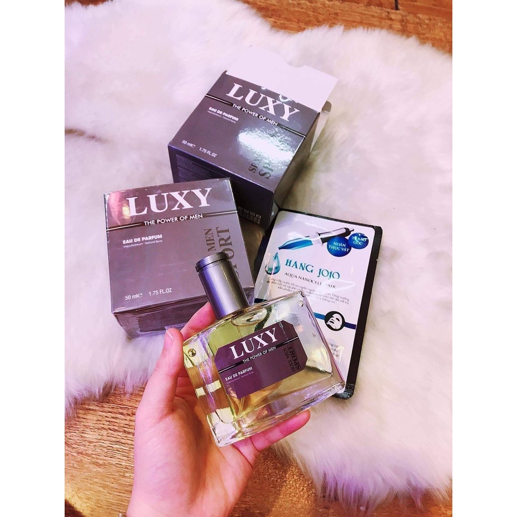 [CHÍNH HÃNG]Nước hoa Nam - Nước hoa Pháp - lưu hương trên 24h - LUXY SEXYMAN SPORT