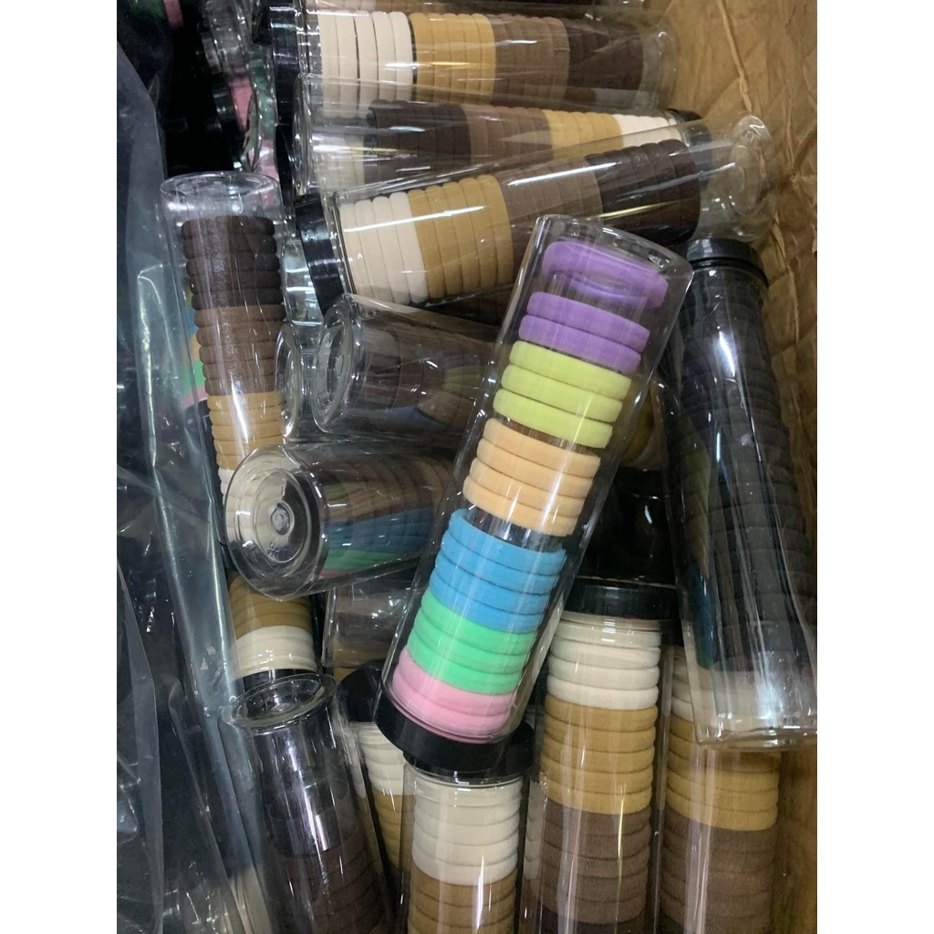 Sét ống 20 DÂY CHUN TÓC co dãn cho mẹ và bé